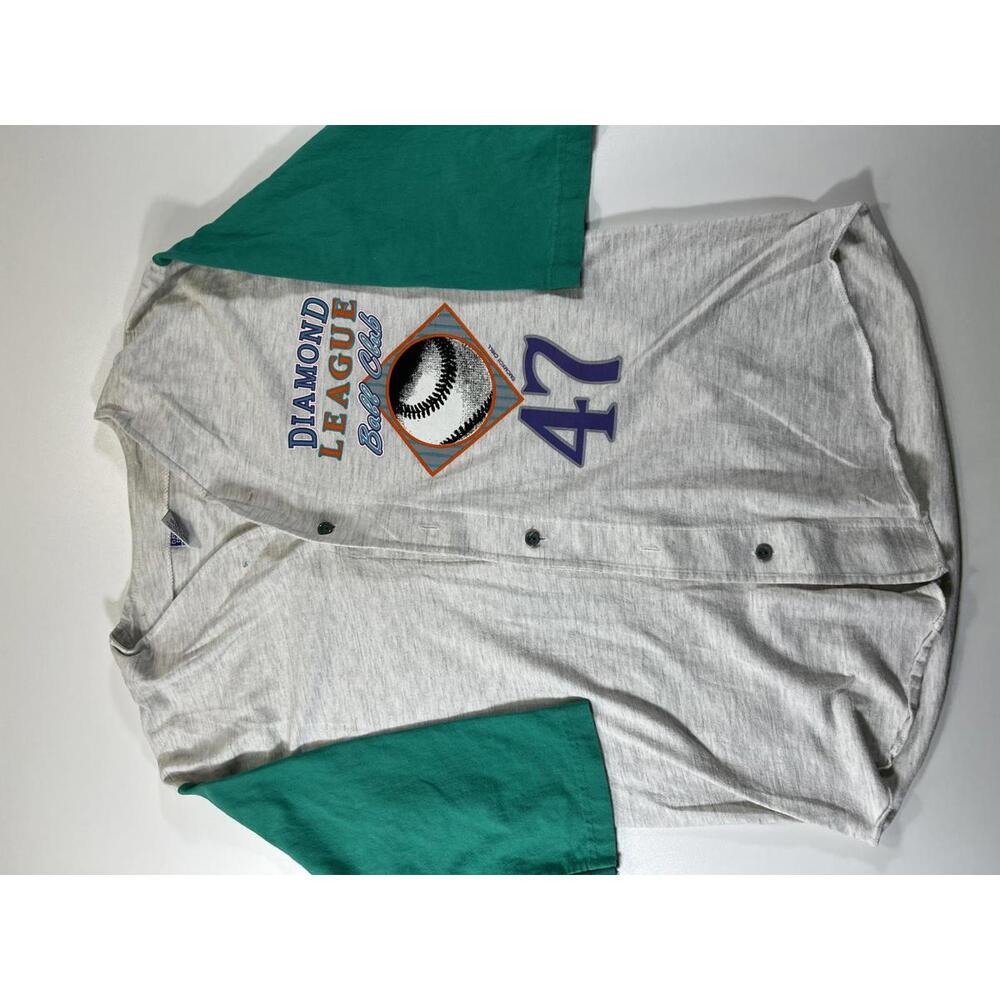Freeze Diamond League Baseball Style Jersey Shirt Medium